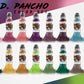 16 Color A.D. Pancho Set — World Famous Tattoo Ink — 1oz