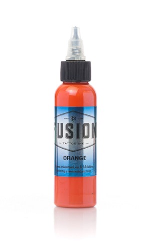 Orange — Fusion Tattoo Ink — Pick Your Size 1oz or 2oz