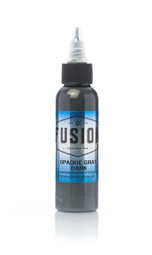 Fusion Tattoo Ink Opaque Grey 5-Pack Set — 2oz Dark