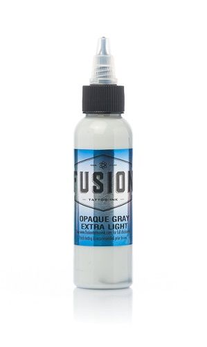 Fusion Tattoo Ink Opaque Grey 5-Pack Set — 2oz Extra Light