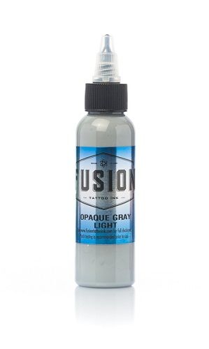Fusion Tattoo Ink Opaque Grey 5-Pack Set — 2oz Light