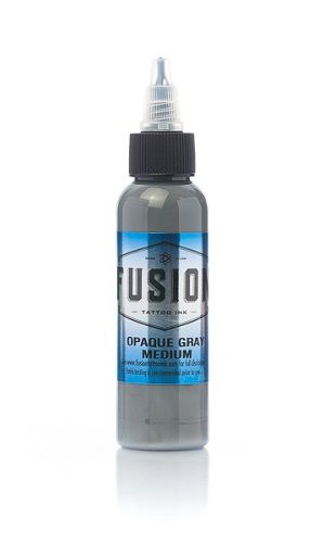 Fusion Tattoo Ink Opaque Grey 5-Pack Set — 2oz Medium