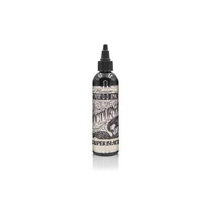Super Black — Nocturnal Tattoo Ink — Pick Size - Painful Pleasures