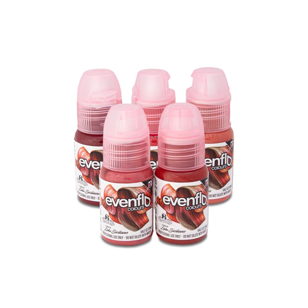 Perma Blend Evenflo Lip Set — 1/2oz Bottles (back of box)