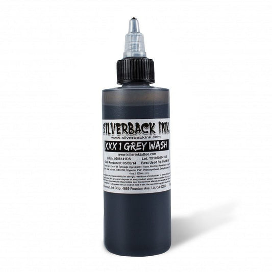 Grey Wash XXX1 - Silverback Ink – 4oz Bottle