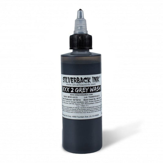 Grey Wash XXX2 - Silverback Ink – 4oz Bottle