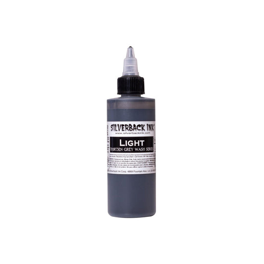 Light Th1rt3en Grey Wash — Silverback Ink — 4oz Bottle