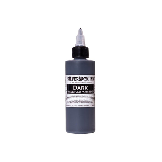 Dark Th1rt3en Grey Wash — Silverback Ink — 4oz Bottle