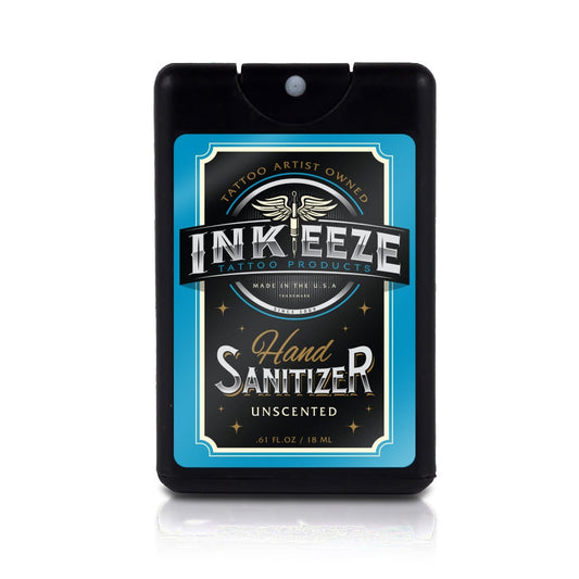 INK-EEZE Tattoo Hand Sanitizer — 0.61oz Spray