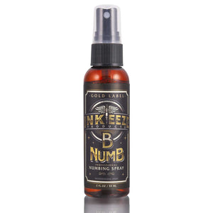 INK-EEZE Gold Label Numbing Spray — 2oz Bottle - Painful Pleasures