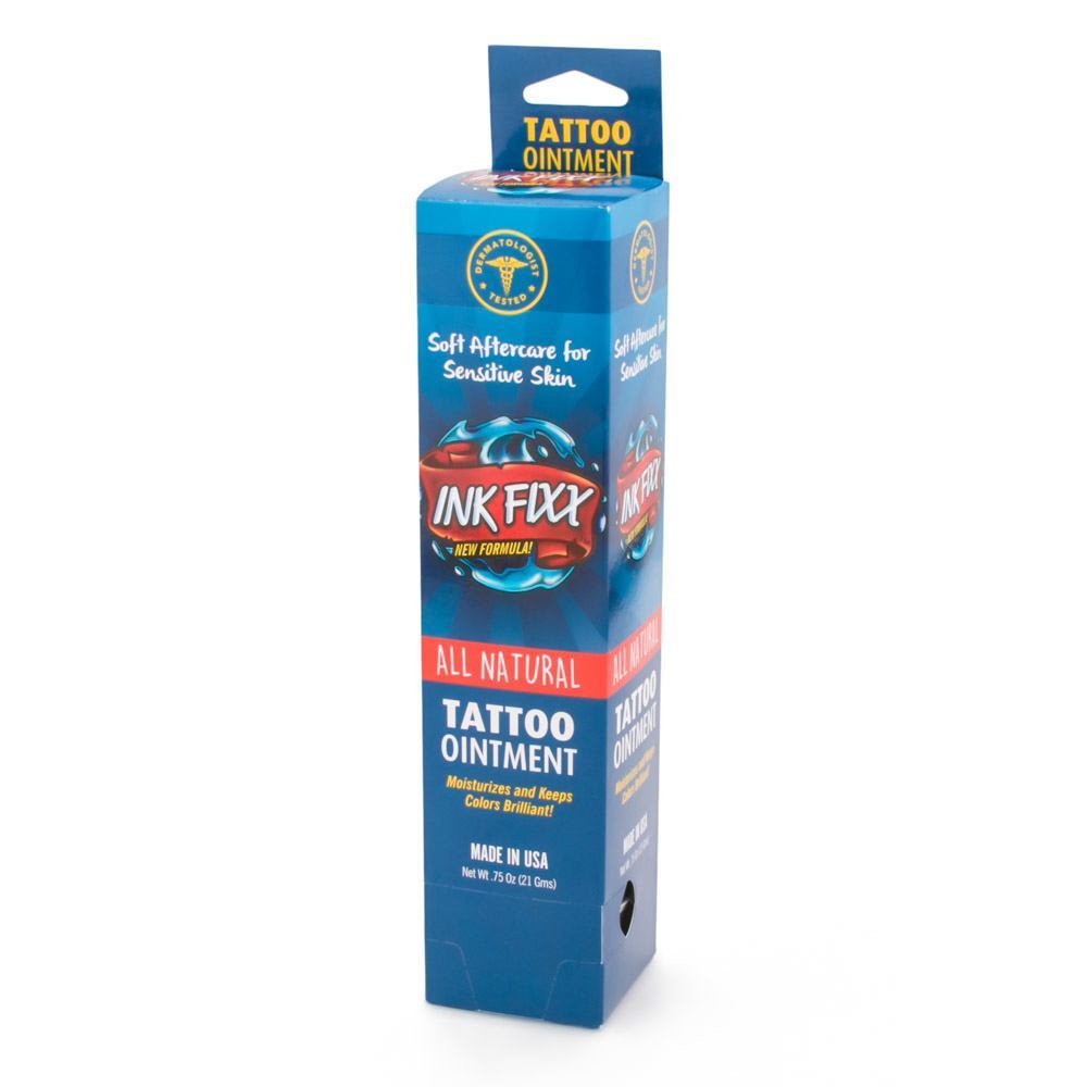Ink Fixx Tattoo Aftercare Ointment — 21g — Case of 12 Jars