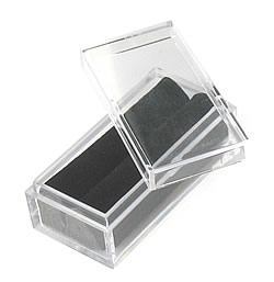 Acrylic Display Box with Black Velvet Interior - Painful Pleasures