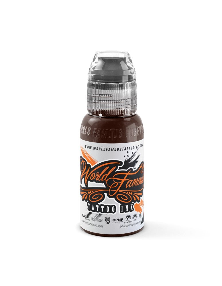 Jay Freestyle Dark Brown — World Famous Tattoo Ink — Pick Size