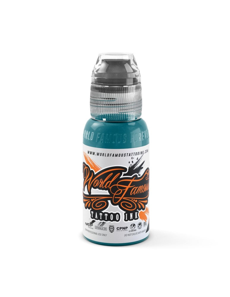 Jay Freestyle Turquoise — World Famous Tattoo Ink — Pick Size