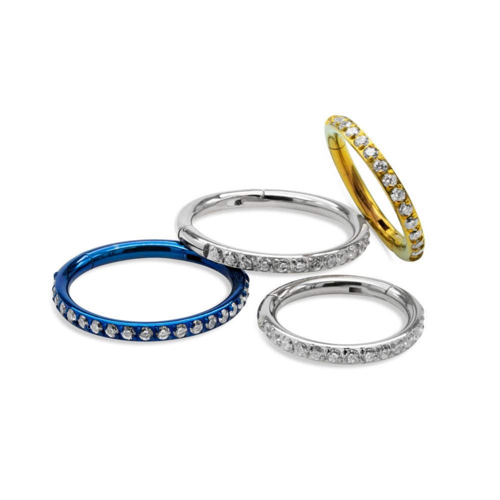 16g Jeweled Arc Titanium Clicker — Price Per 1 (closed)