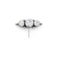 Tilum Titanium Jeweled Triplet Threadless Top - Price Per 1