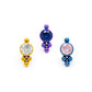 Tilum Titanium Beaded Single Jewel Threadless Top - Price Per 1