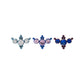 Tilum Jeweled Wing Titanium Threadless Top - Price Per 1