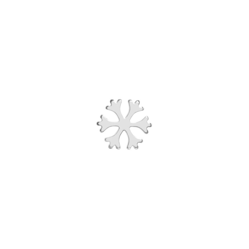 Tilum Snowflake Titanium Threadless Top — Price Per 1