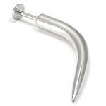 14g Labret With 40mm Long Curved Talon - Disturbed