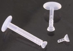 BioPlastic FLAT CLEAR DISC 2mm wide for BioPlast Jewelry NO C-UM - Price Per 1