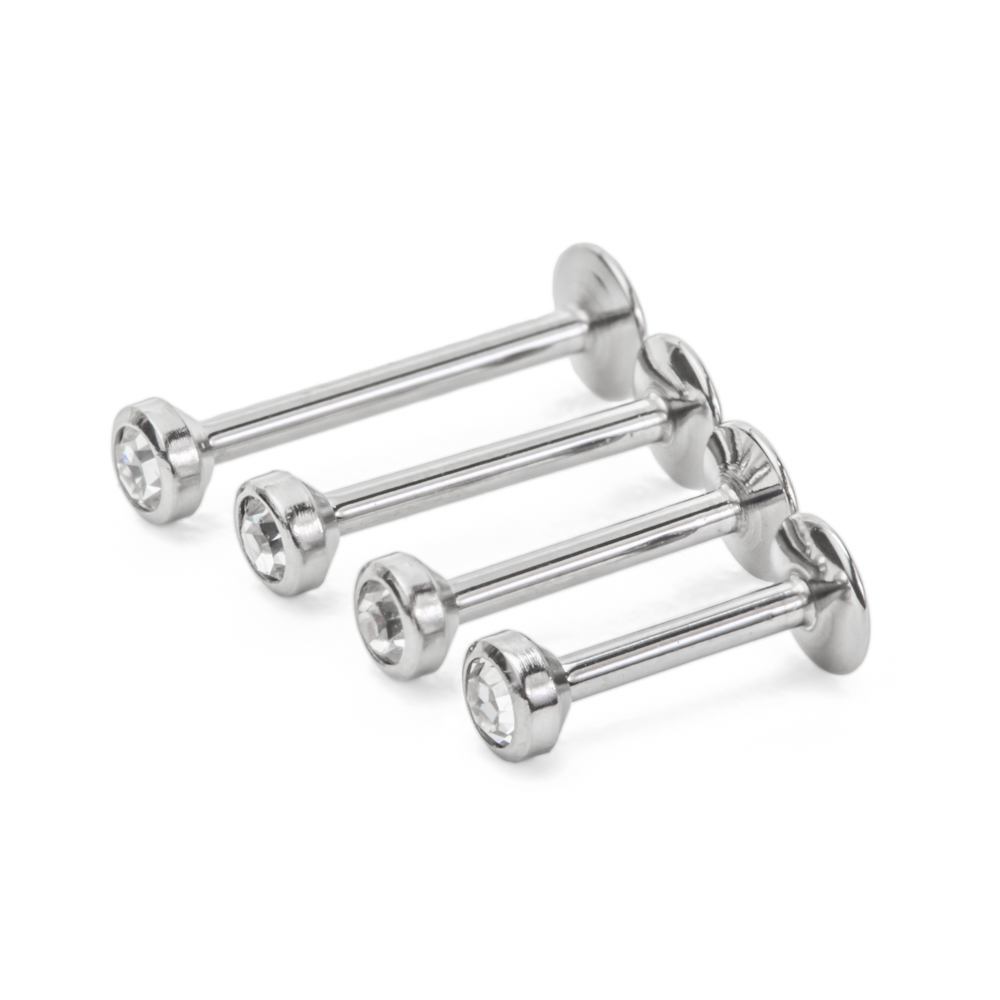 20g Internal Threaded Labret Chart