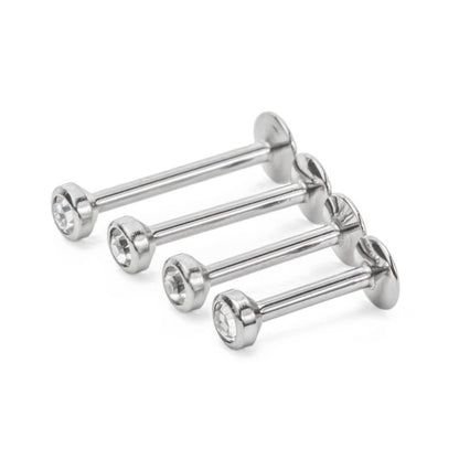 20g Internal Threaded Labret Chart