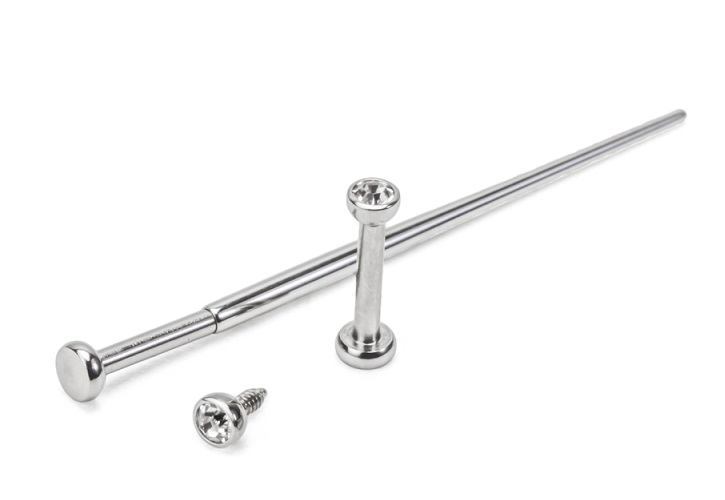 18g Nose Labret Kit with Instructions