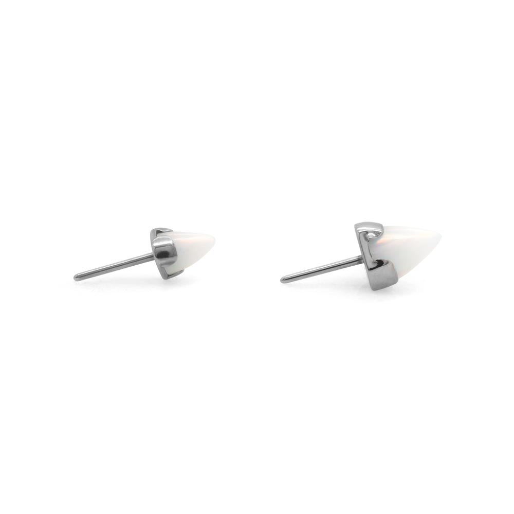Tilum Opal Cone Titanium Threadless Top - Pick Size - Price Per 1