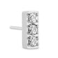 Tilum Jeweled Minimalist Bar Titanium Threadless Top - Price Per 1