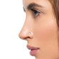 Tilum Beveled Teardrop Jewel Titanium Threadless Top - Price Per 1