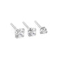 Crystal Jewel Steel Threadless Top — Price Per 1