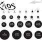 Kaos Size Chart