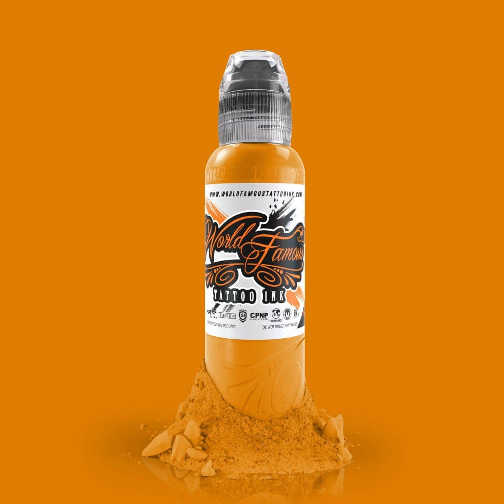 Master Mike Kirin Gold — World Famous Tattoo Ink — Pick Size