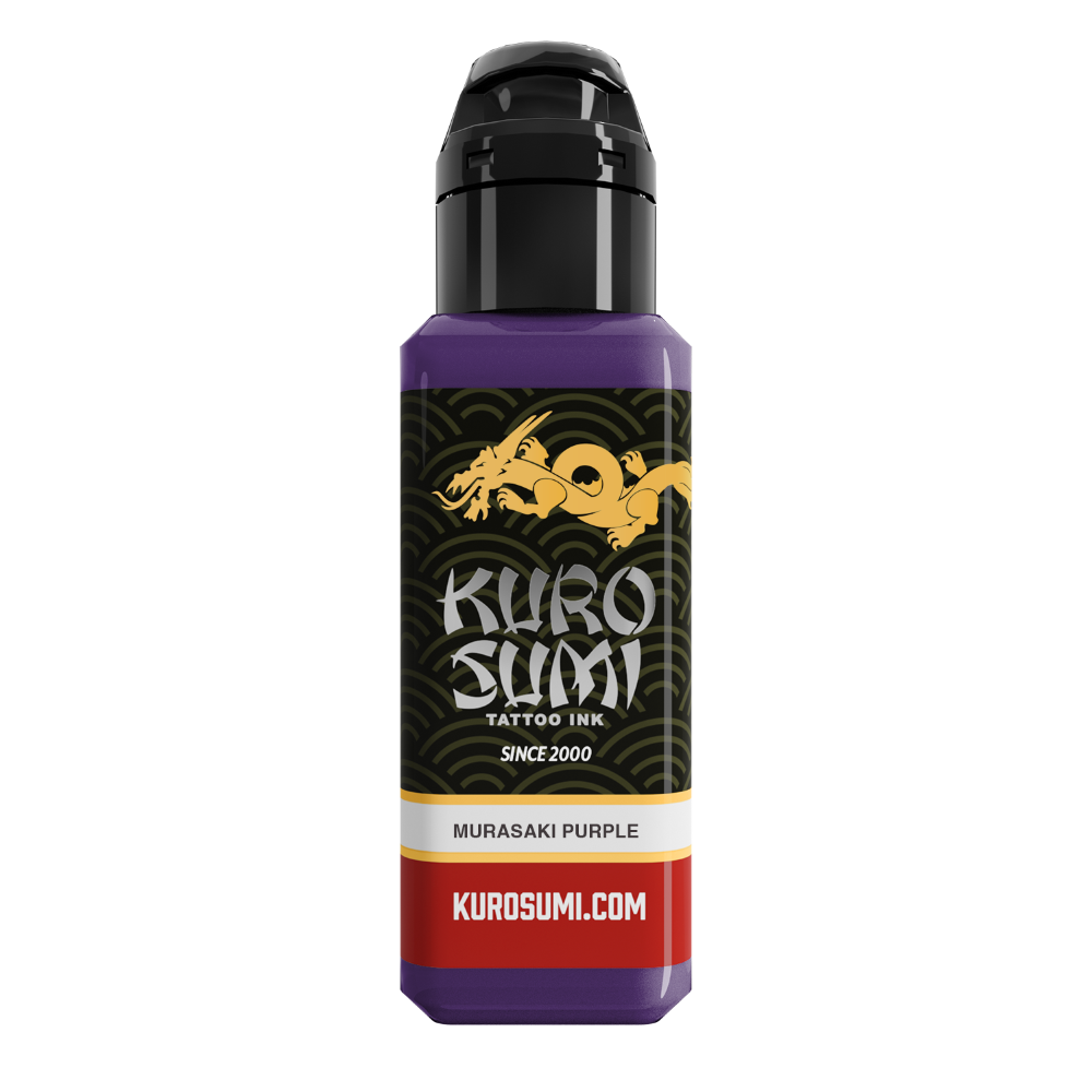Murasaki Purple — Kuro Sumi Tattoo Ink — Pick Size
