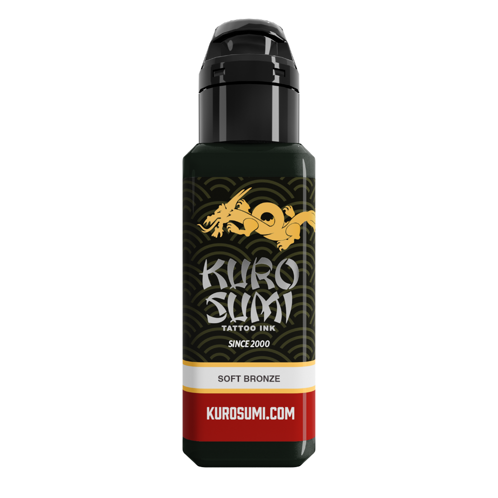 Soft Bronze — Kuro Sumi Tattoo Ink — Pick Size