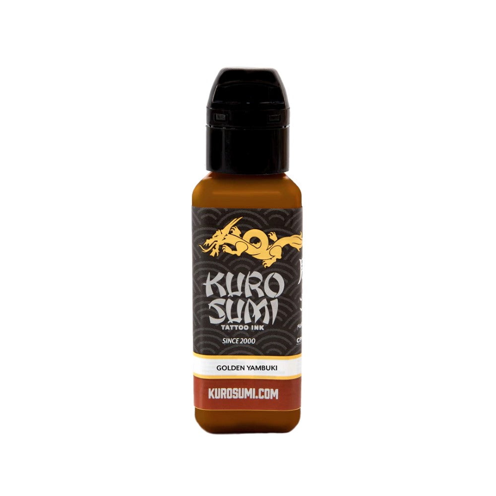 Golden Yambuki — Kuro Sumi Tattoo Ink — Pick Size