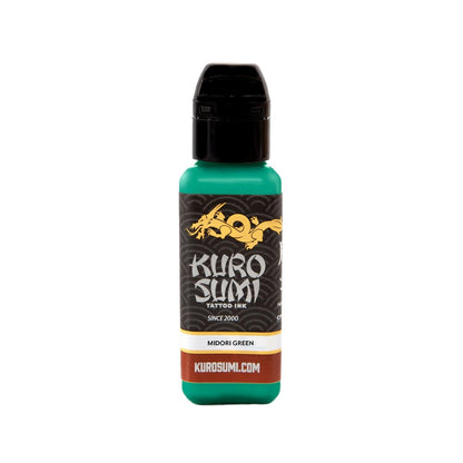 Midori Green — Kuro Sumi Tattoo Ink — Pick Size - Painful Pleasures