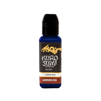 Phoenix Blue — Kuro Sumi Tattoo Ink — Pick Size - Painful Pleasures