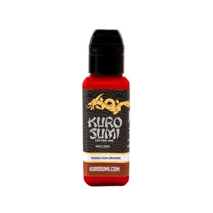 Rising Sun Orange — Kuro Sumi Tattoo Ink — Pick Size - Painful Pleasures