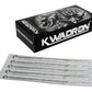 Kwadron Tattoo Needles Box of 50 - 0.30mm (#10) Long Taper