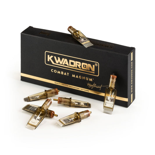 Kwadron Combat Magnum Cartridge Tattoo Needles — Box of 16
