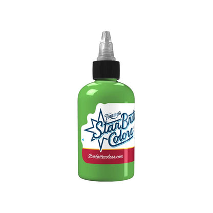 StarBrite Colors Tattoo Ink by Tommy’s Supplies – Lime Green – Pick Your Size - Painful Pleasures