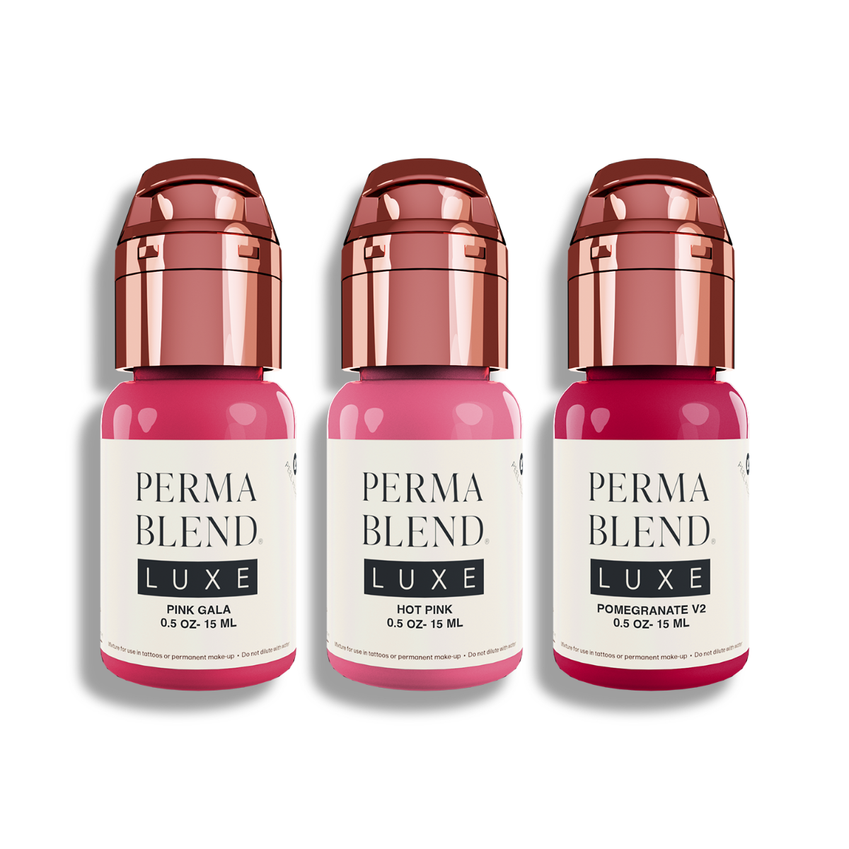 Pink Lip Mini Set — Perma Blend Luxe — 3 1/2oz Bottles