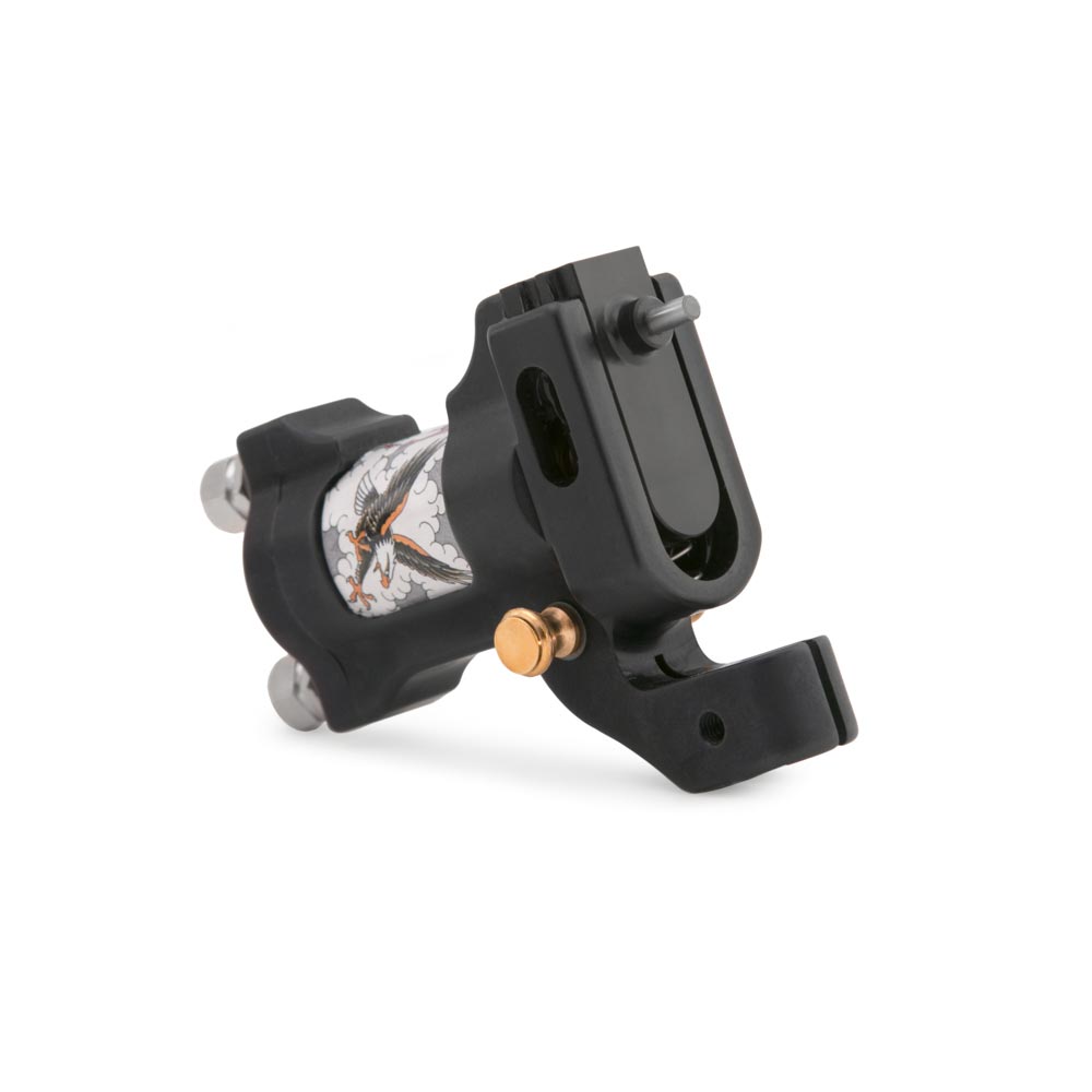 HM Neto Goussain Rotary Tattoo Machine — Black (Box)