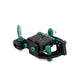Right Stuff Lucky TrueLiner ALU Coil Tattoo Machine — Black/Green (rear)
