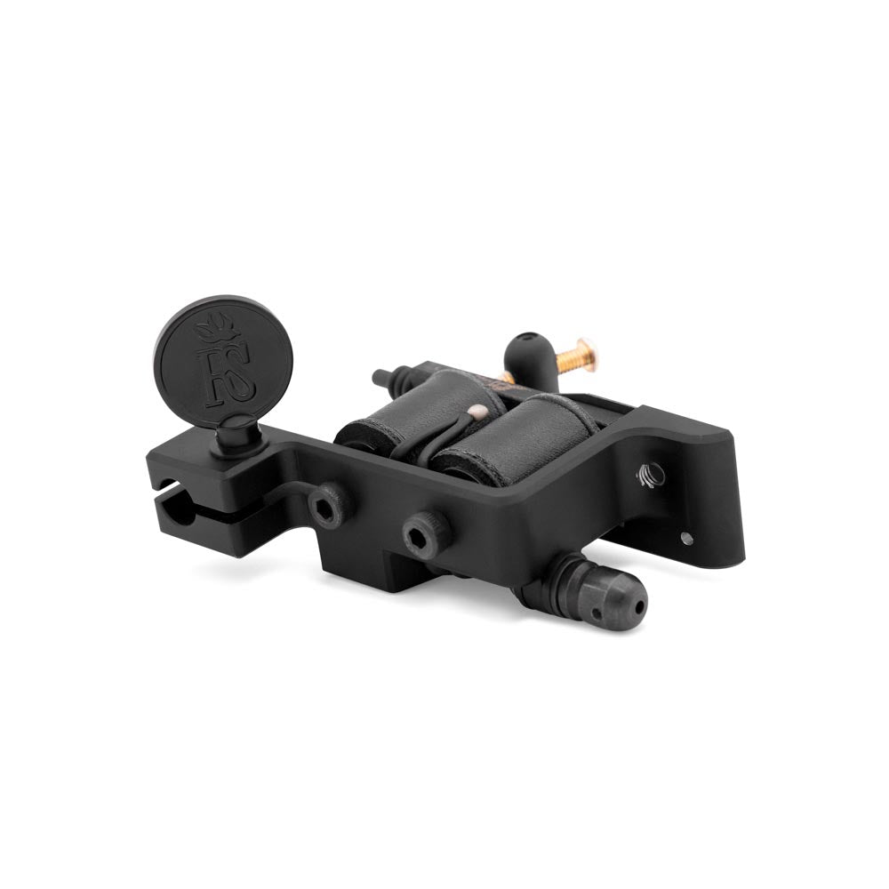 Right Stuff miniDOZZER TrueLiner Coil Tattoo Machine — Black (back)
