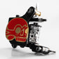 HM Deno Powerful Liner Coil Tattoo Machine — Gold Plated with Red Enamel