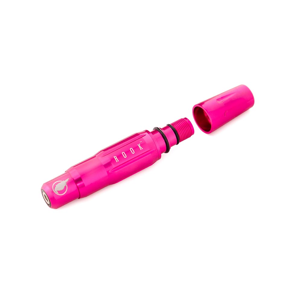 Rook Quill Rotary Tattoo Machine — Bubblegum (with cable)