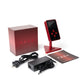 Peak Vega Magnetic Tattoo Power Supply — Red (box contents)